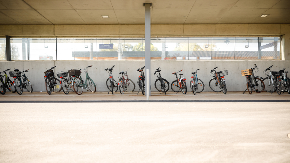 Bahnhof Lustenau Radabstellanlage Ost