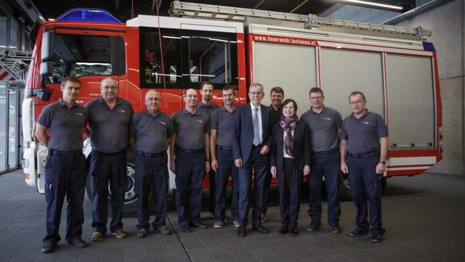 Bundespräsident Van der Bellen in Lustenau