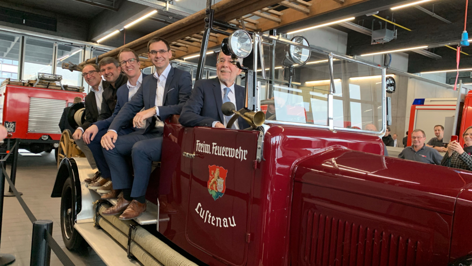 Bundespräsident Van der Bellen in Lustenau