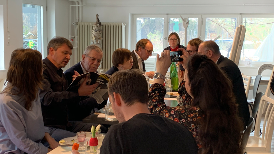 Bundespräsident Van der Bellen in Lustenau