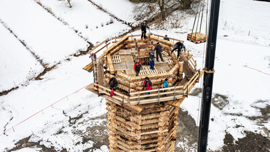 Funken Hofstalder Funkenzunft Aufbau_©Lukas Hämmerle_Thomas Holzer (6)