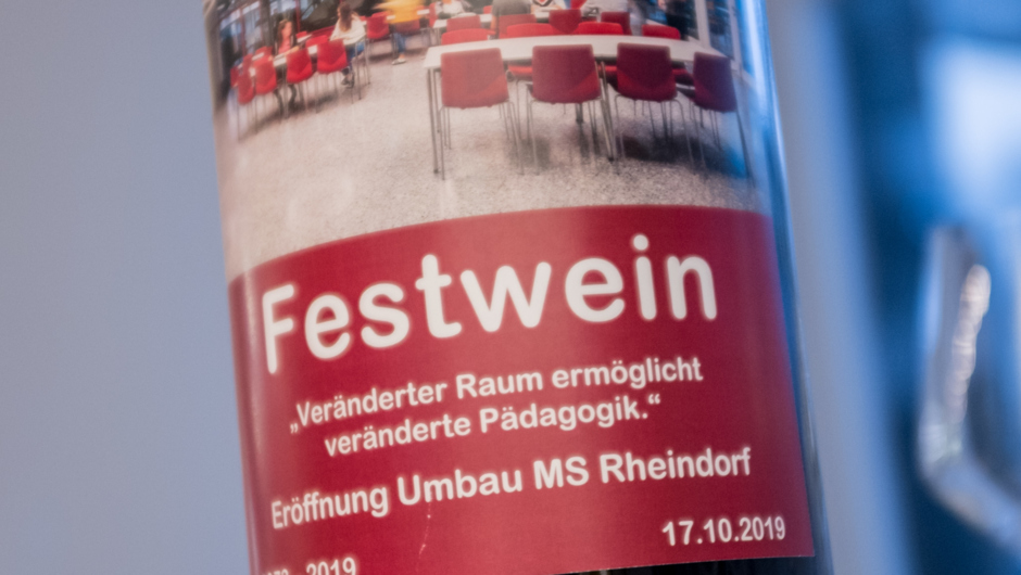 Eröffnung Umbau Mittelschule Rheindorf Eröffnung Umbau Mittelschule Rheindorf