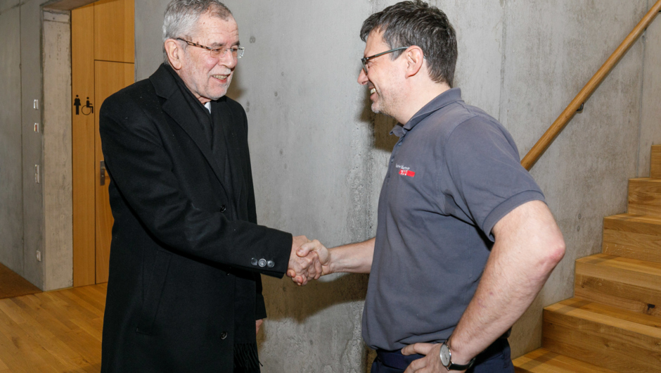 Bundespräsident Van der Bellen in Lustenau