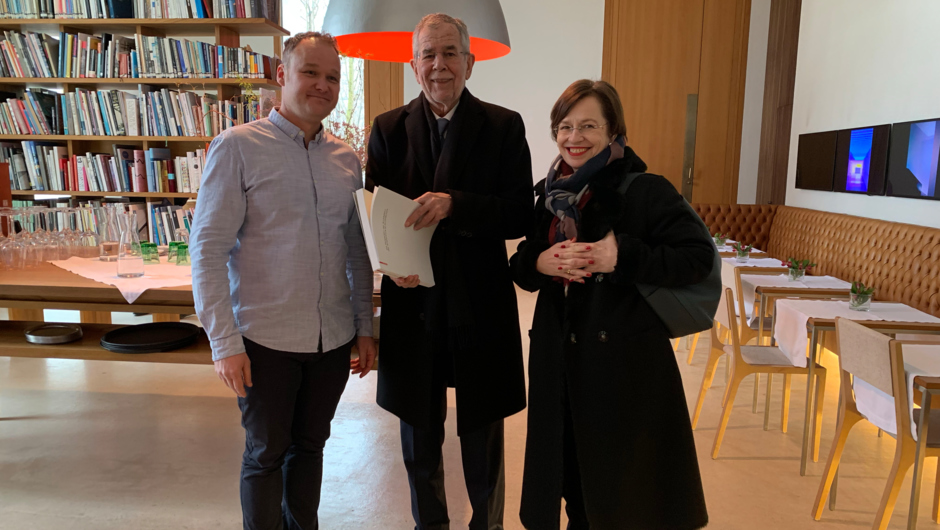 Bundespräsident Van der Bellen in Lustenau
