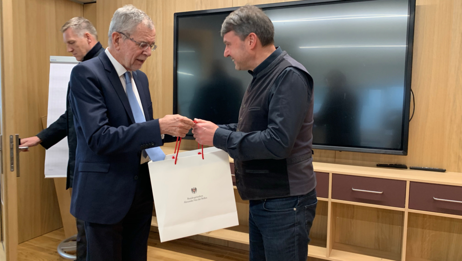 Bundespräsident Van der Bellen in Lustenau